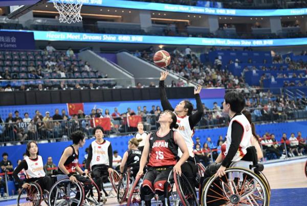 中国队夺得亚残运会女子轮椅篮球冠军