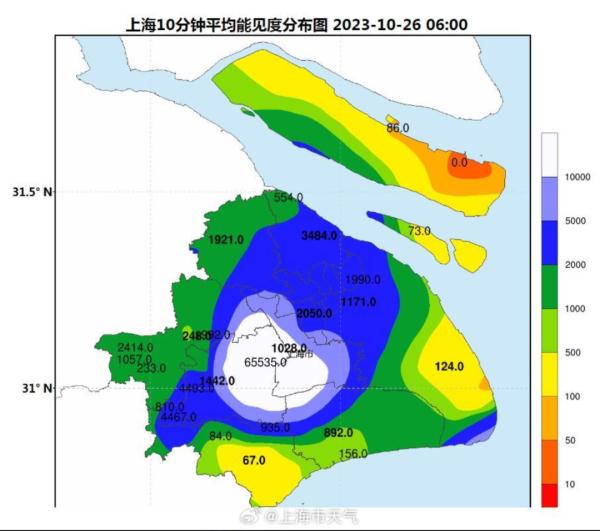 今晨，上海大雾！部分地区能见度不足100米，多条轮渡一度停航；今夜起注意空气污染