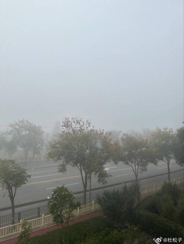今晨上海大雾!注意:夜间PM2.5污染,降温+降雨也不远了...