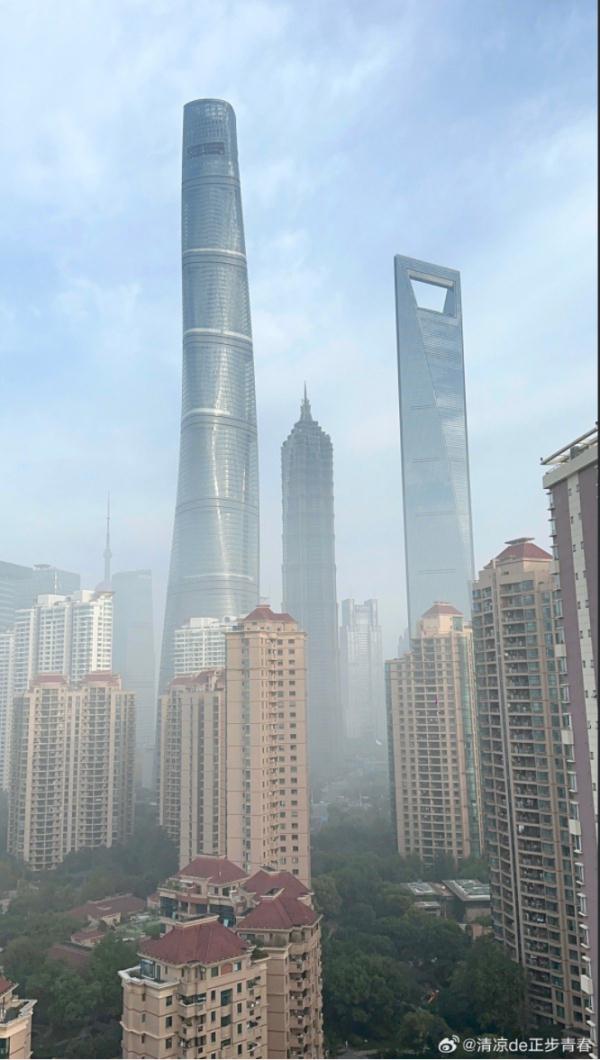 今晨上海大雾!注意:夜间PM2.5污染,降温+降雨也不远了...