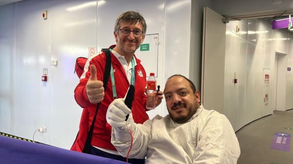 杭州亚残运会 | 一场没赢,他却“感到自己无所不能” 杭州亚残运会 | 一场没赢,他却“感到自己无所不能”