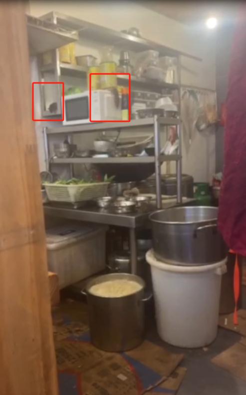 重庆一螺蛳粉店后厨多只大老鼠上蹿下跳，有的直接跳进菜盆……