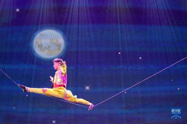 遂宁市杂技团国风音画杂技舞台剧《出彩中国》在京上演