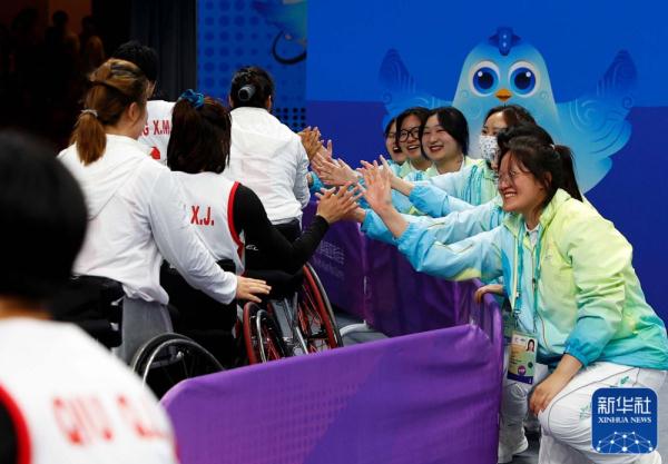 杭州亚残运会 | 中国轮椅篮球女队夺冠