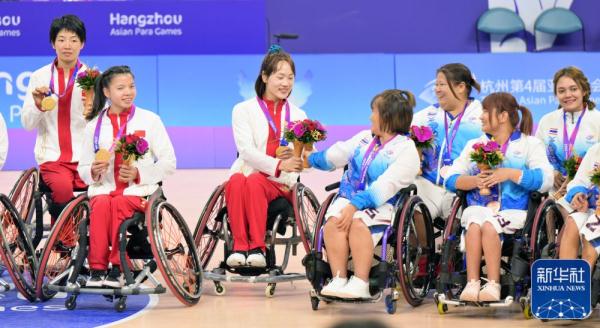 杭州亚残运会 | 中国轮椅篮球女队夺冠