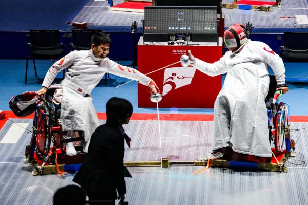 杭州亚残运会 | 一场没赢,他却“感到自己无所不能” 杭州亚残运会 | 一场没赢,他却“感到自己无所不能”