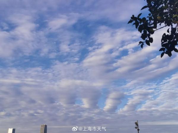上海今天的橙色晚霞你拍到了吗？冷空气“摆烂”，回暖战线继续拉长，直到…