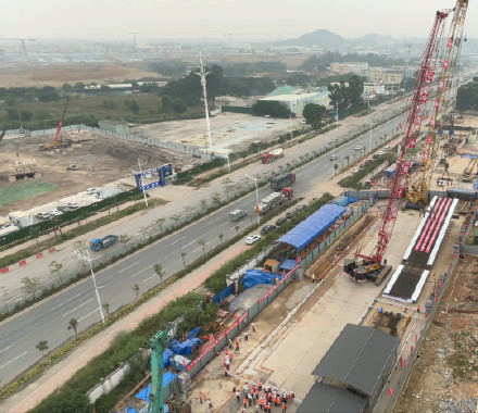 广州地铁八号线首座车站开始主体结构施工 广州地铁八号线首座车站开始主体结构施工