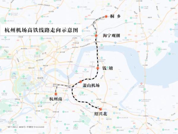 从杭州出发“1小时交通圈”都能到哪里？线路图来了