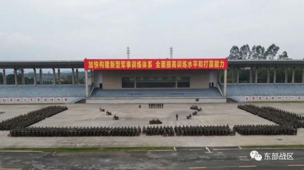 新兵首次队列会操，强！