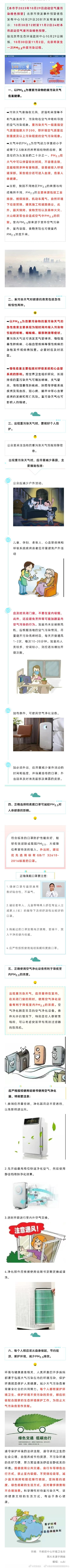 北京市启动空气污染橙色预警，最全健康防护攻略看这里！