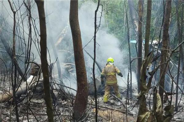 巴西一小型飞机坠毁致12人死亡,包括一名1岁儿童 巴西一小型飞机坠毁致12人死亡,包括一名1岁儿童