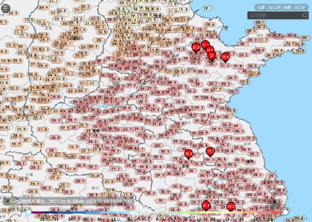 山东临朐32℃ 大幅刷新11月气温纪录 山东临朐32℃ 大幅刷新11月气温纪录
