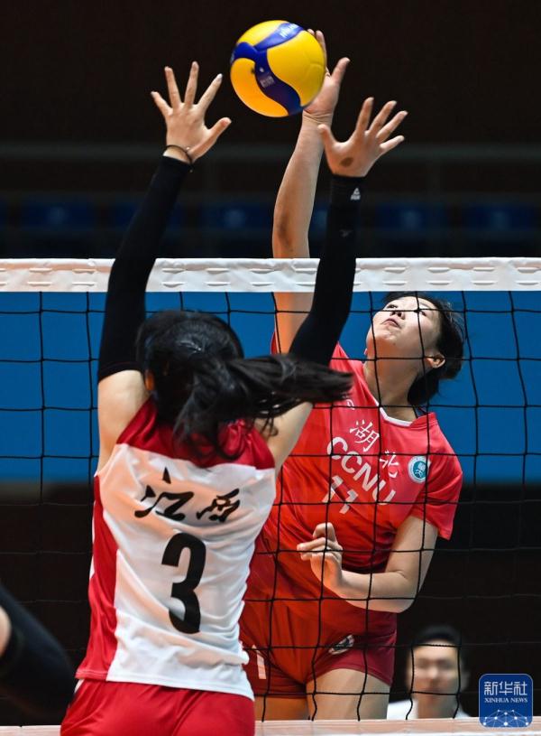 学青会校园组排球大学女子组赛况