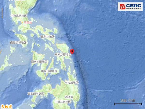 菲律宾群岛发生5.3级地震 菲律宾群岛发生5.3级地震