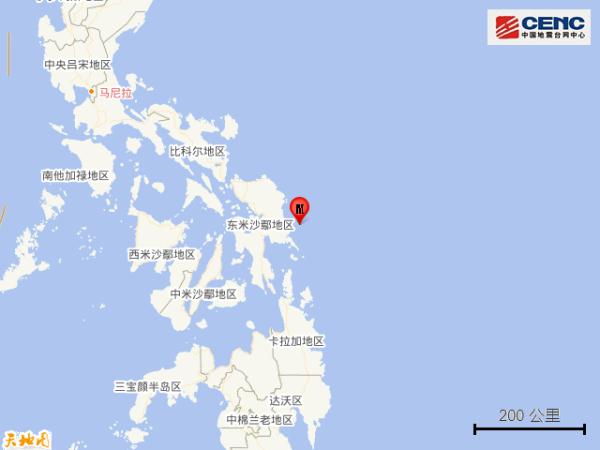 菲律宾群岛发生5.3级地震 菲律宾群岛发生5.3级地震
