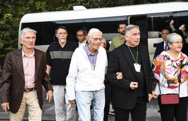 美国飞虎队老兵参观重庆史迪威博物馆 美国飞虎队老兵参观重庆史迪威博物馆