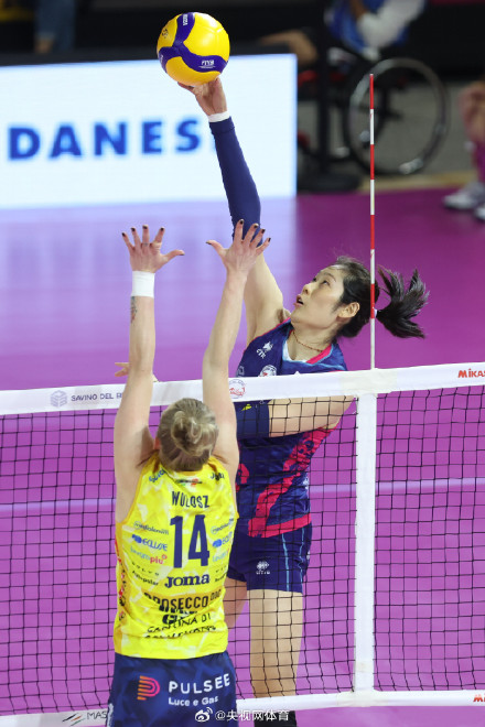 朱婷意甲联赛16分