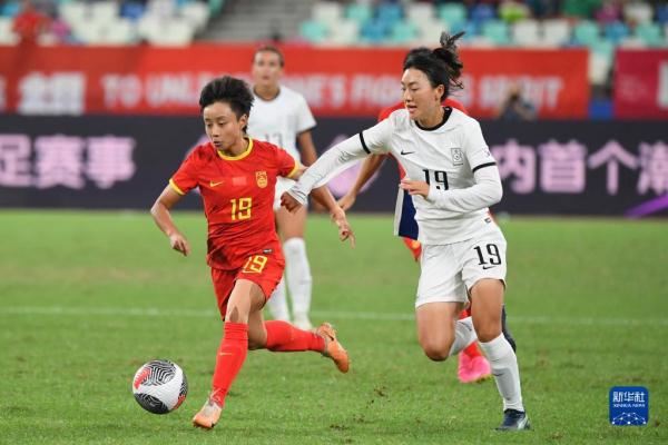 巴黎奥运会女足亚洲区预选赛中国队战平韩国队