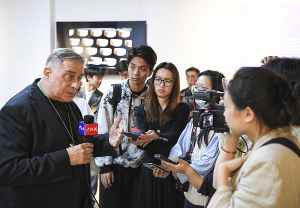 美国飞虎队老兵参观重庆史迪威博物馆 美国飞虎队老兵参观重庆史迪威博物馆