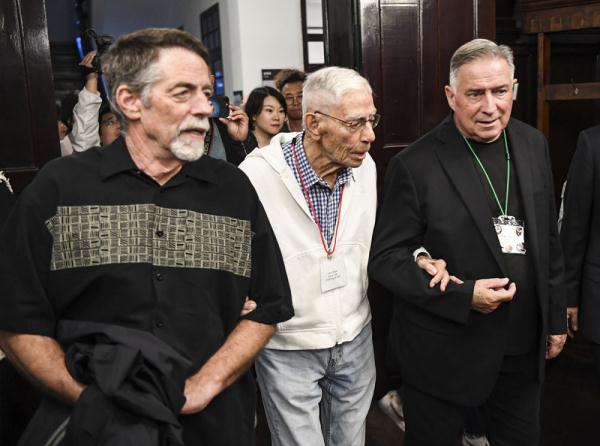 美国飞虎队老兵参观重庆史迪威博物馆 美国飞虎队老兵参观重庆史迪威博物馆