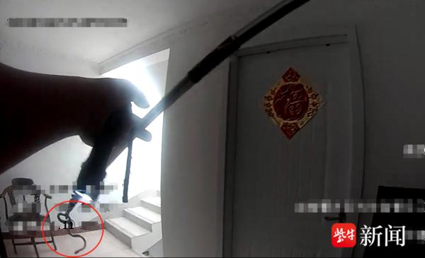 “大蛇”惊现家中，民警快速捕捉解危机