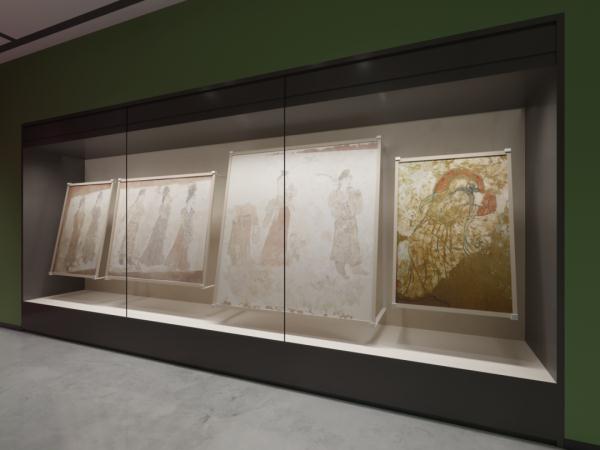 千年前的壁画上,女孩比了个心! 千年前的壁画上,女孩比了个心!