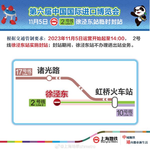 上海地铁：明后两天，部分站点临时封站！注意这些时间段