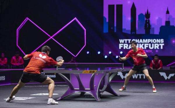 WTT冠军赛 | 马龙完胜奥恰洛夫 孙颖莎、王艺迪会师半决赛