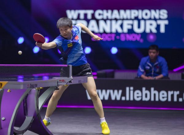 WTT冠军赛 | 马龙完胜奥恰洛夫 孙颖莎、王艺迪会师半决赛