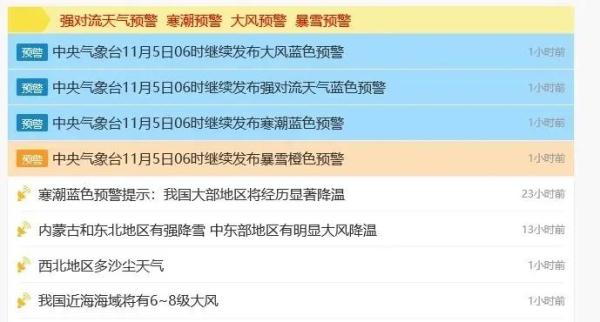 4个预警!断崖式降温来了,贵州今夜气温降至…… 4个预警!断崖式降温来了,贵州今夜气温降至……