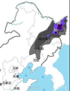 东北此轮强降雪堪比2021年那次？