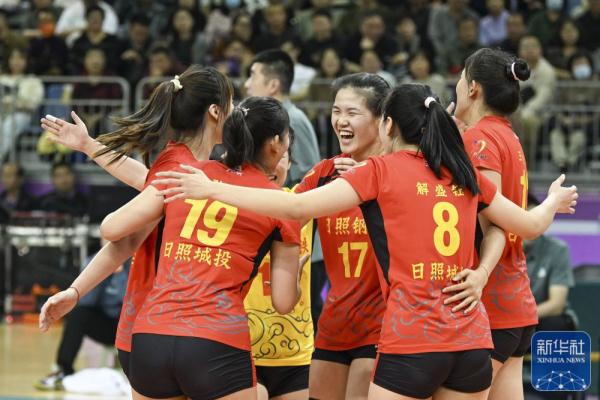 女排超级联赛｜天津渤海银行胜山东日照钢铁