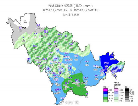 吉林午后部分地区将有大暴雪