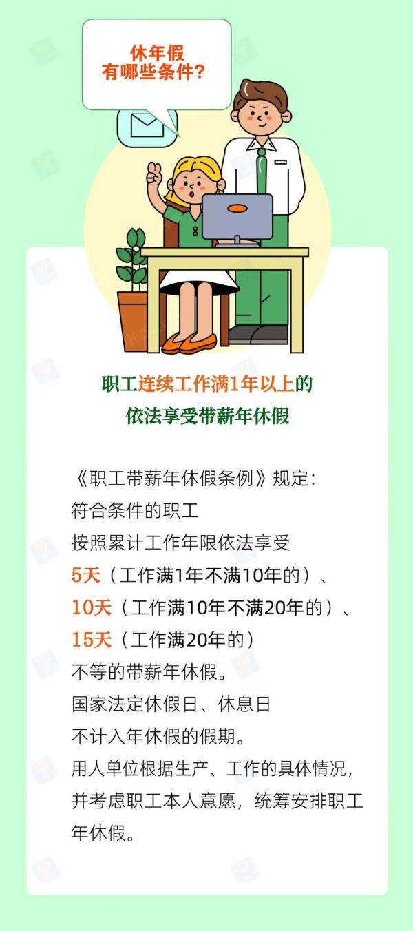 年休假能跨年吗？还有两个月，千万别忘了
