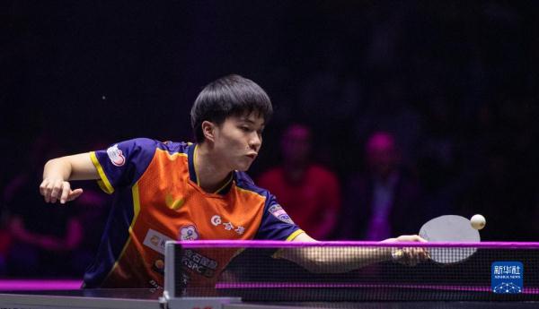 乒乓球——2023WTT法兰克福冠军赛：林昀儒夺冠