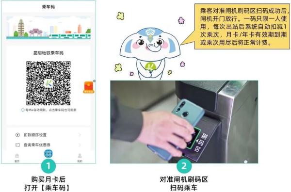 昆明地铁推出电子年卡、月卡，1999元一年你觉得贵吗?