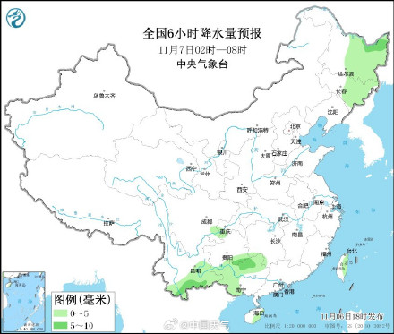 特大暴雪！东北遭遇今年下半年来最强雨雪 一图告诉你雨雪何时停