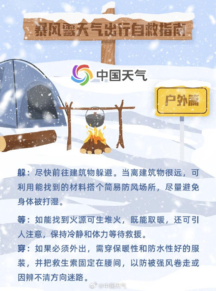 暴风雪已至！东北进入最强降雪时段 一图看懂我国哪里暴风雪高发