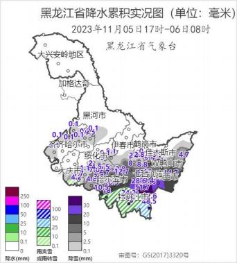 黑龙江迎强降雪!最大降水量51.7毫米,最大阵风9级 黑龙江迎强降雪!最大降水量51.7毫米,最大阵风9级