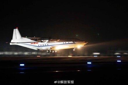 晒图！战机夜间训练图上新