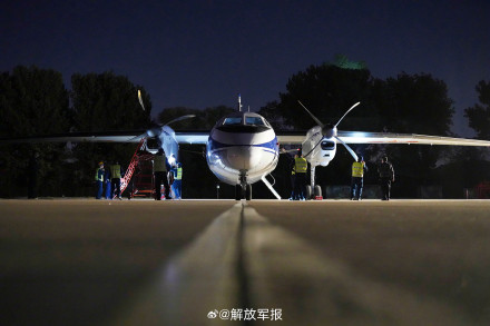 晒图！战机夜间训练图上新