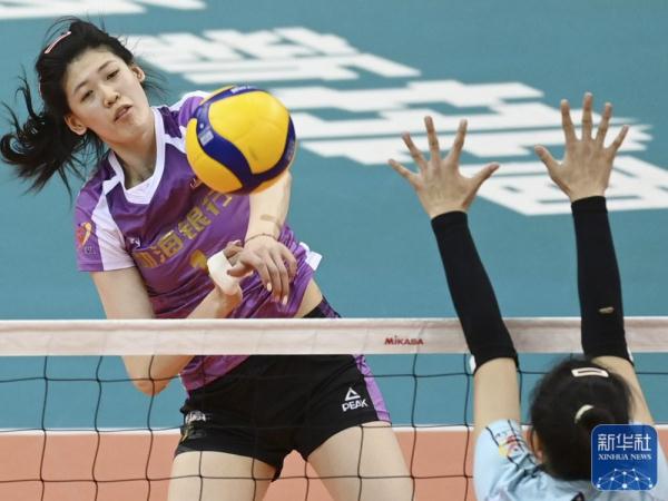 女排超级联赛丨天津渤海银行胜河南双汇