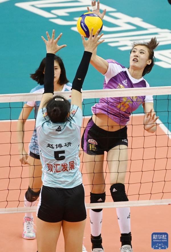 女排超级联赛丨天津渤海银行胜河南双汇