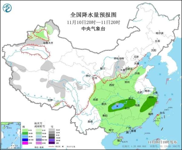 山西发布大风蓝色预警！这里暴雪、这里降雨……