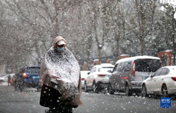 沈阳再迎降雪