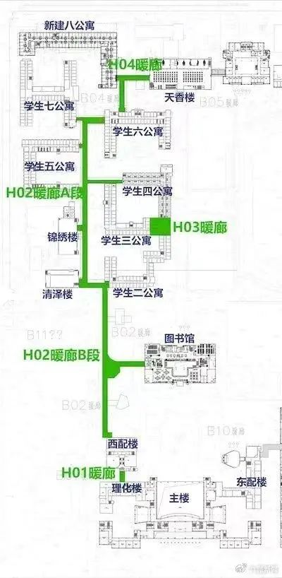 哈工大回应学生上课像登机：暖廊三期建设中，冬季出行穿单衣将全面实现