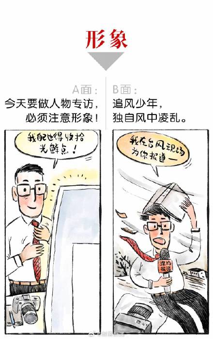 节日快乐记者的a面b面