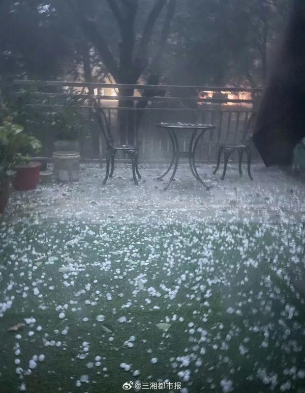长沙湘潭突降冰雹！多个市州还有暴雨！湖南多地连发81条预警