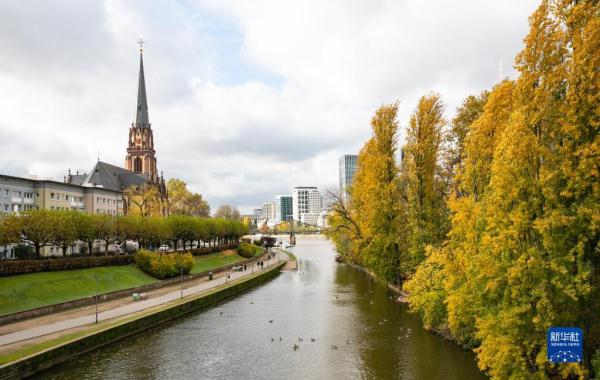 德国法兰克福美因河畔秋意浓